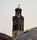 the Clock Tower in Pristina Kosovo